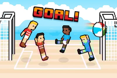 A random game screenshot of soccer players.